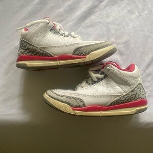 Nike Kids White and Gold Sneakers